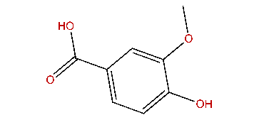 4-Hydroxy-3-methoxybenzoic acid